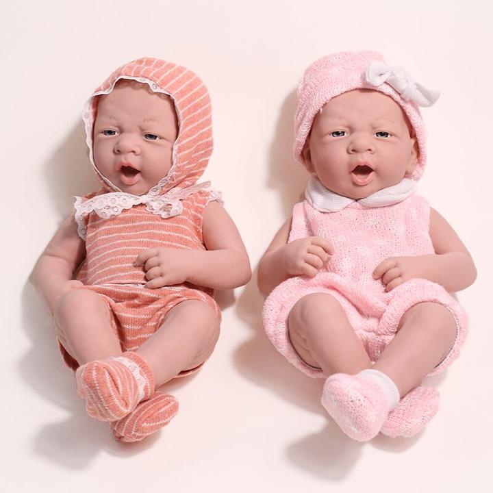 Bambole Reborn Gemelli Bocca Aperta - Nino e Clara