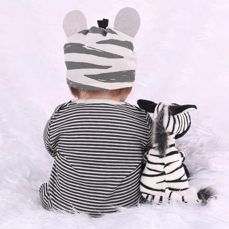 Bambole Reborn Pigiama A Zebra - Edmund